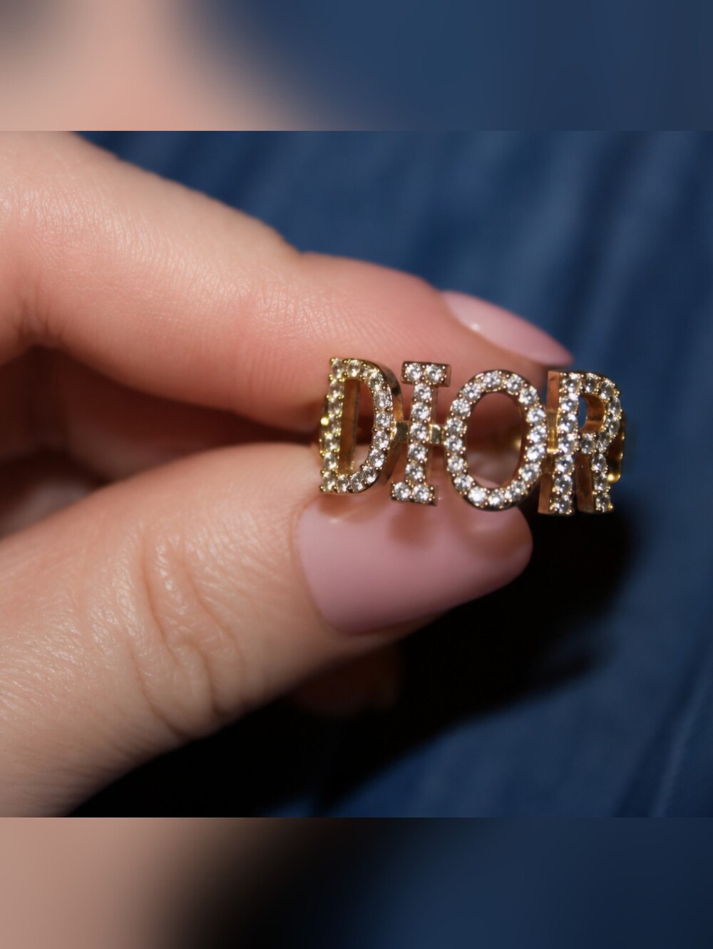 Aura Monogram Ring - Golden Aura